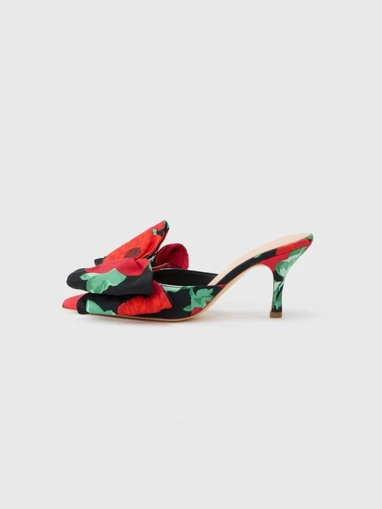 Zdjęcie produktu Klapki na obcasie Loeffler Randall czarny