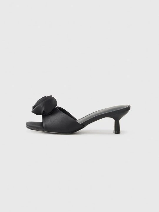 Zdjęcie produktu Klapki na obcasie ONLY SHOES By Zalando czarny