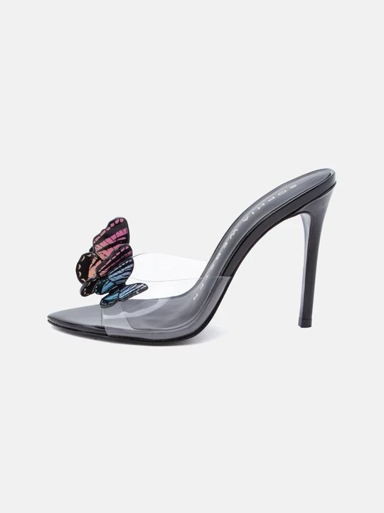 Zdjęcie produktu Klapki na obcasie Sophia Webster granatowy