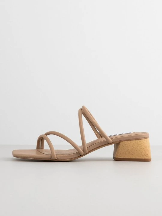 Zdjęcie produktu Klapki na obcasie Steve Madden beżowy
