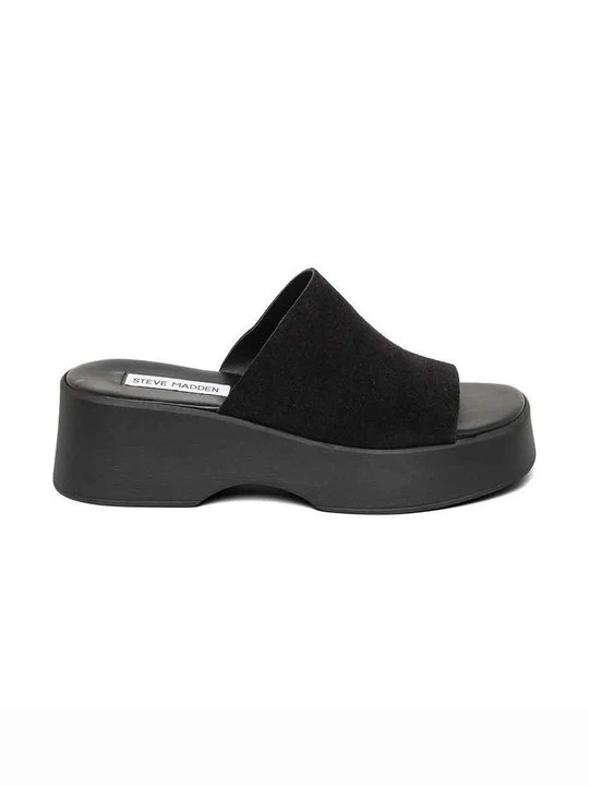 Zdjęcie produktu Klapki na obcasie Steve Madden czarny