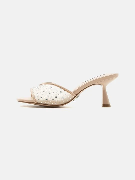 Zdjęcie produktu Klapki na obcasie Steve Madden nude