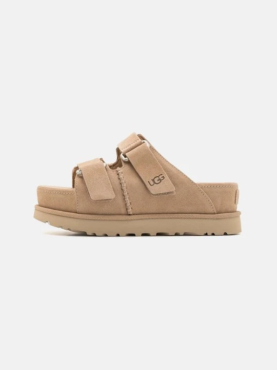 Zdjęcie produktu Klapki na obcasie UGG piaskowy