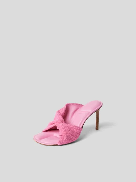 Zdjęcie produktu Klapki na szpilce Jacquemus Mocnoróżowy