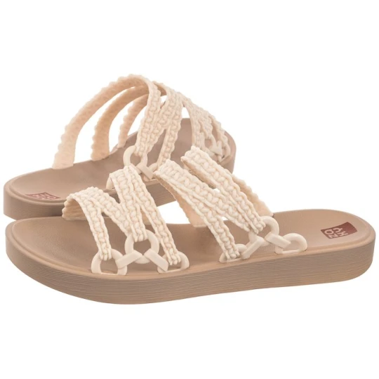 Zdjęcie produktu Klapki Natural Slide AD JJ285283 / AF604 Off White / L.Br (ZA183-a) Zaxy