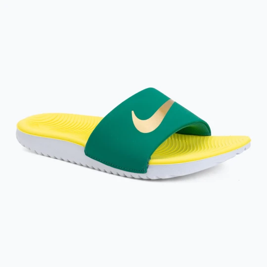 Zdjęcie produktu Klapki Nike Kawa malachite / sonic yellow / metallic gold Zielony