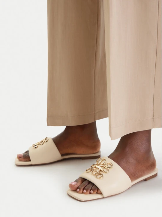 Zdjęcie produktu Klapki Nine West CEO-SMRL393663-02 Écru Kremowy