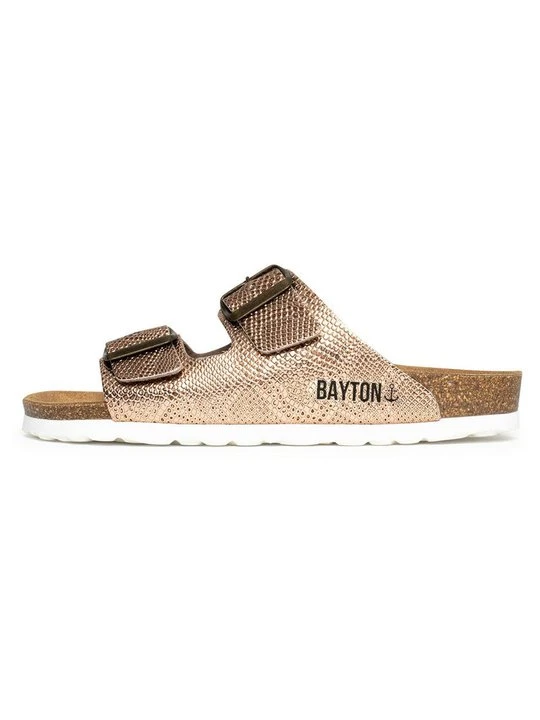 Zdjęcie produktu Klapki płaskie BAYTON nude