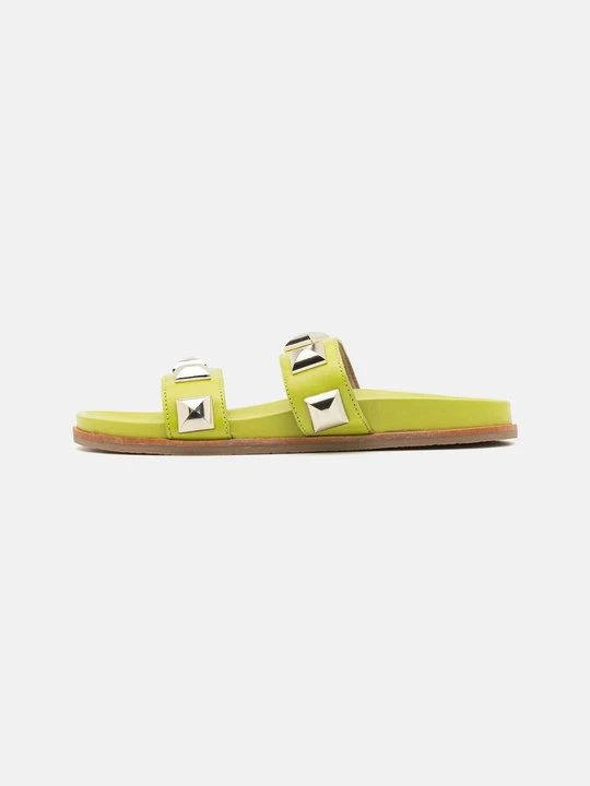 Zdjęcie produktu Klapki płaskie Billi Bi żółty neon