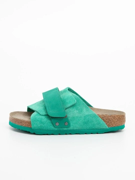 Zdjęcie produktu Klapki płaskie Birkenstock zielony