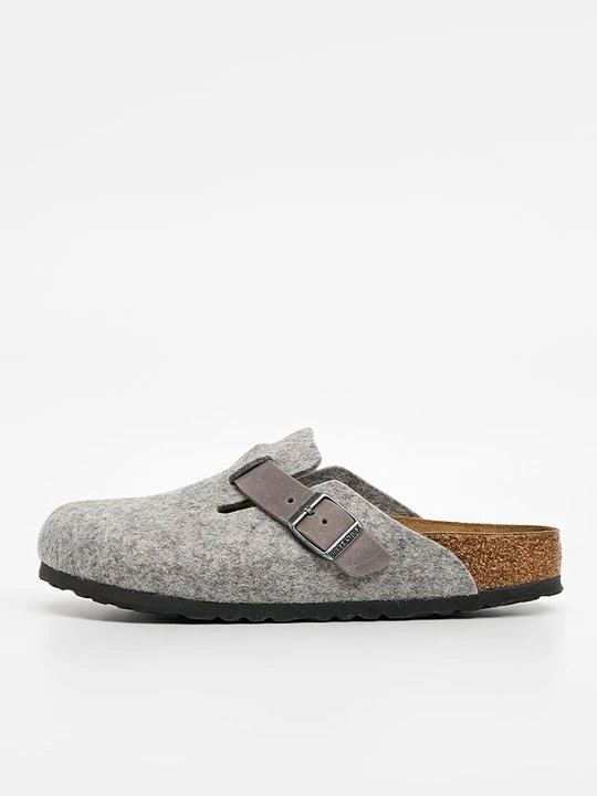 Zdjęcie produktu Klapki płaskie Birkenstock szary