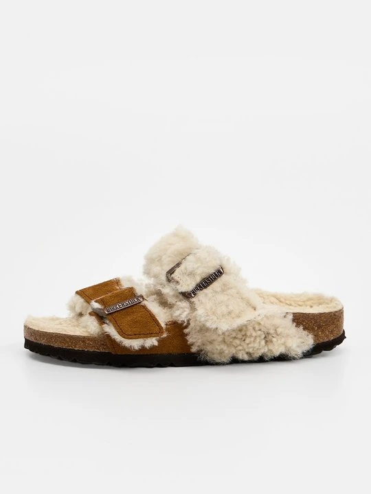 Zdjęcie produktu Klapki płaskie Birkenstock brązowy
