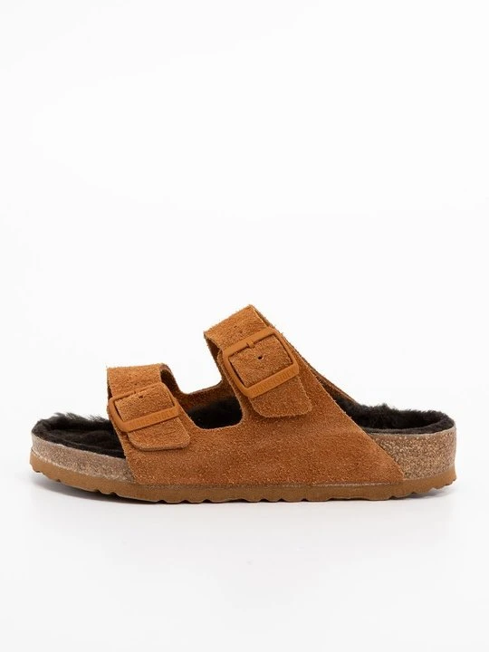 Zdjęcie produktu Klapki płaskie Birkenstock brązowy