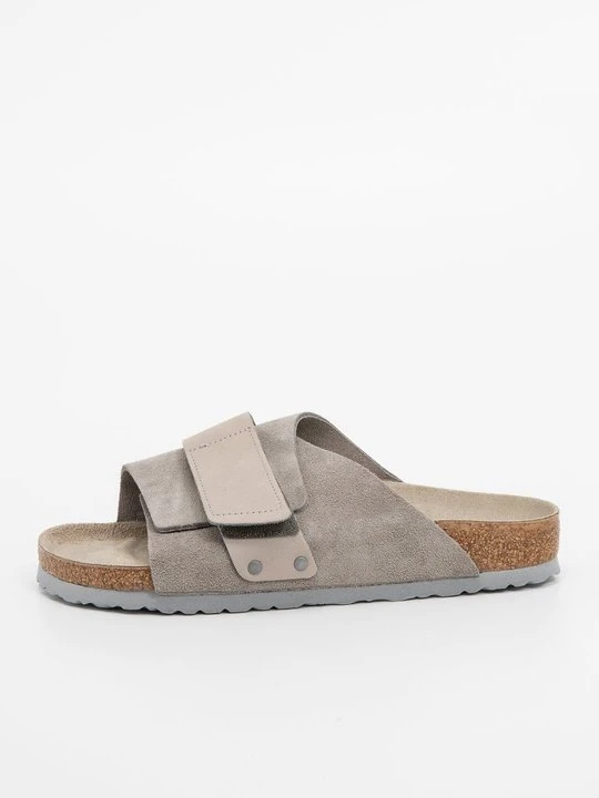 Zdjęcie produktu Klapki płaskie Birkenstock szary