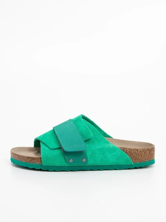 Zdjęcie produktu Klapki płaskie Birkenstock zielony