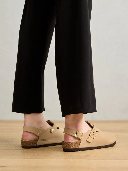 Zdjęcie produktu Klapki płaskie Birkenstock piaskowy