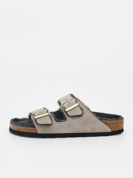 Zdjęcie produktu Klapki płaskie Birkenstock szary