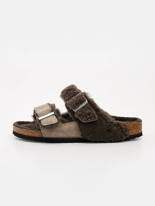 Zdjęcie produktu Klapki płaskie Birkenstock szary