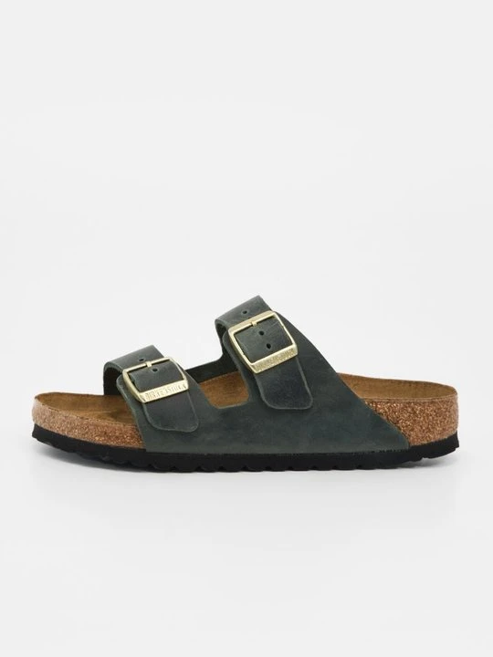 Zdjęcie produktu Klapki płaskie Birkenstock zielony