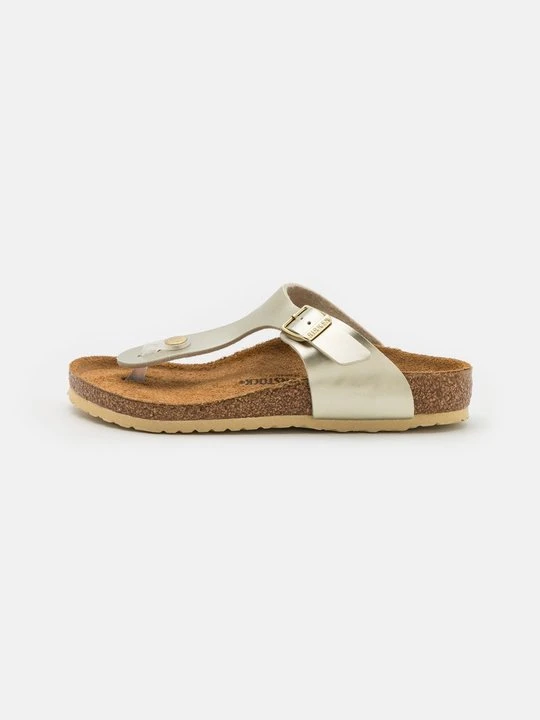Zdjęcie produktu Klapki płaskie Birkenstock złoty