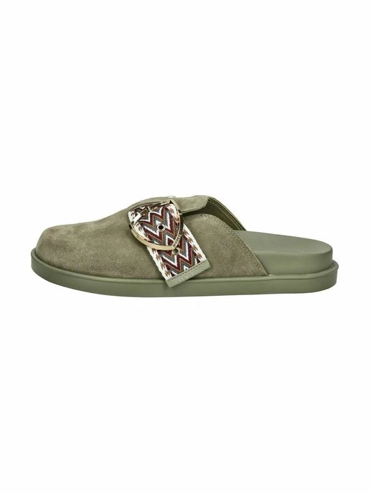 Zdjęcie produktu Klapki płaskie Blauer khaki