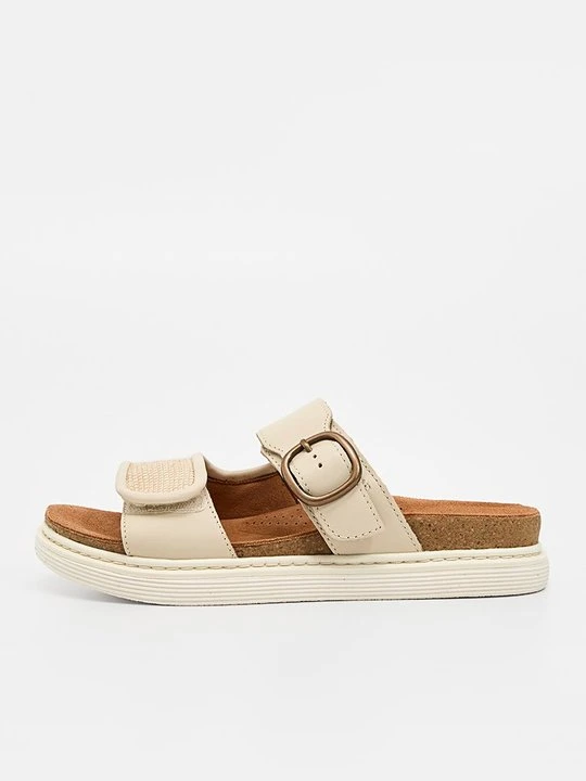 Zdjęcie produktu Klapki płaskie Clarks biały