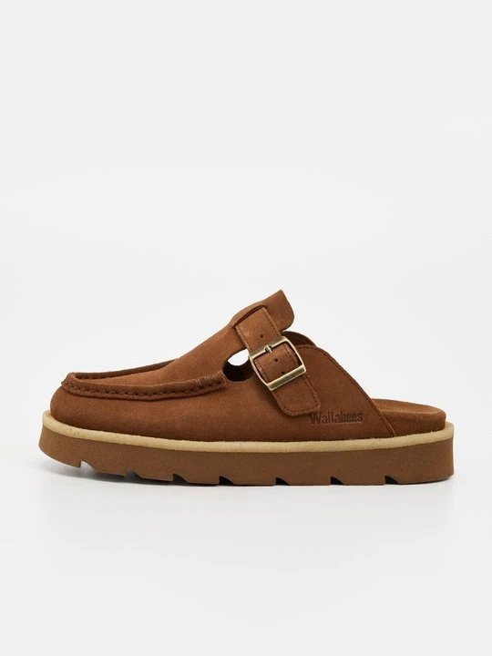 Zdjęcie produktu Klapki płaskie Clarks brązowy