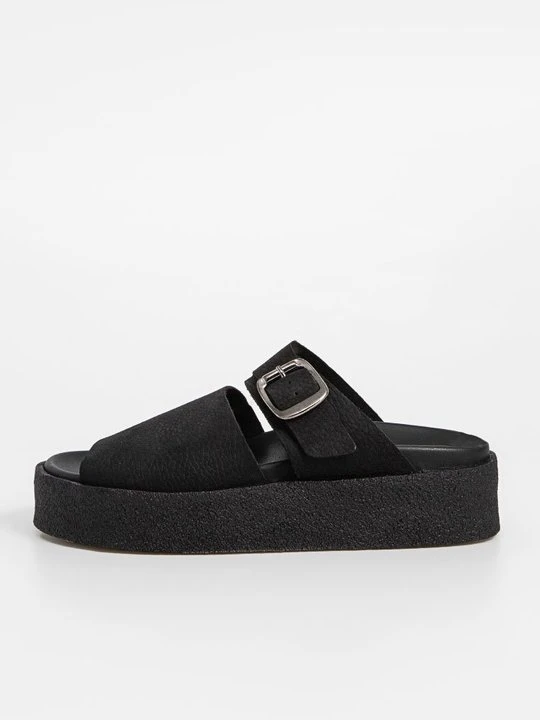 Zdjęcie produktu Klapki płaskie Clarks czarny