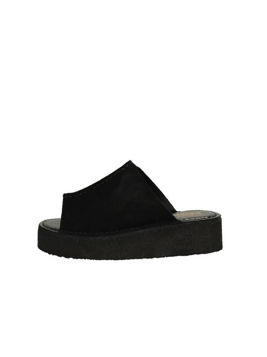 Zdjęcie produktu Klapki płaskie Clarks czarny
