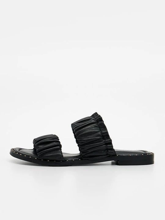 Zdjęcie produktu Klapki płaskie Copenhagen Shoes czarny