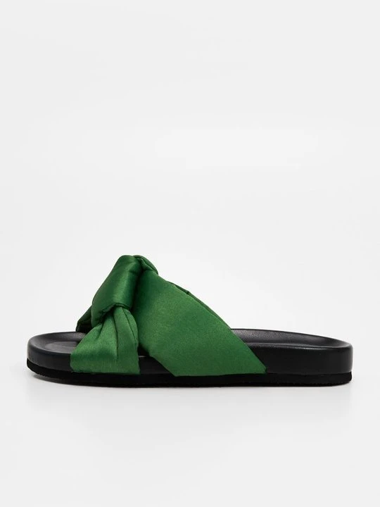 Zdjęcie produktu Klapki płaskie Copenhagen Shoes zielony