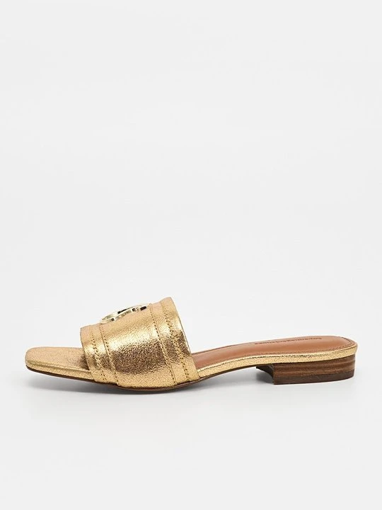 Zdjęcie produktu Klapki płaskie Copenhagen Shoes złoty