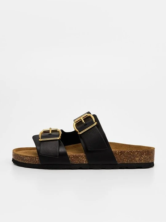 Zdjęcie produktu Klapki płaskie Copenhagen Shoes czarny