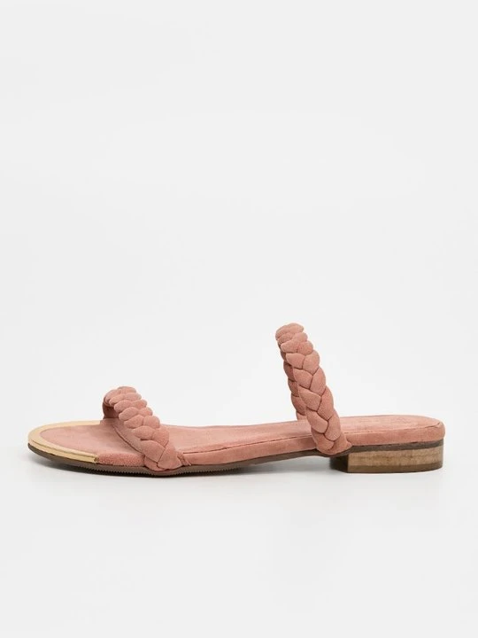 Zdjęcie produktu Klapki płaskie Copenhagen Shoes różowy