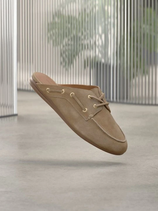 Zdjęcie produktu Klapki płaskie Copenhagen Shoes beżowy