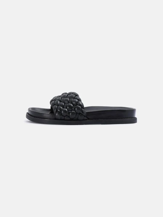 Zdjęcie produktu Klapki płaskie Copenhagen Shoes czarny