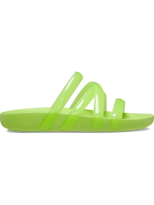 Zdjęcie produktu Klapki płaskie Crocs żółty neon