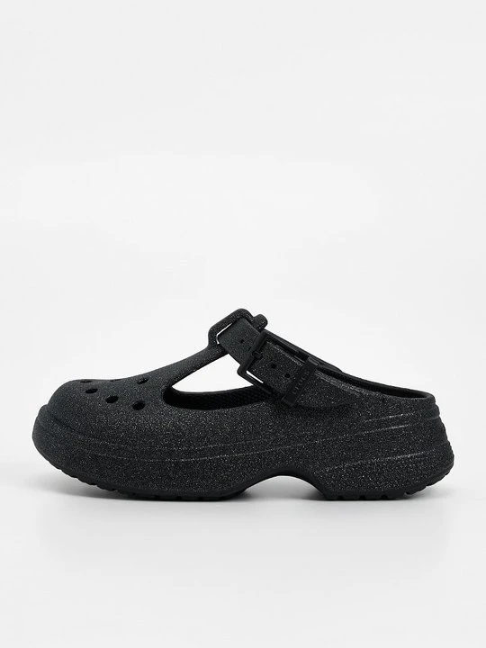 Zdjęcie produktu Klapki płaskie Crocs czarny