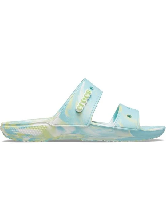 Zdjęcie produktu Klapki płaskie Crocs jasnoniebieski melanż