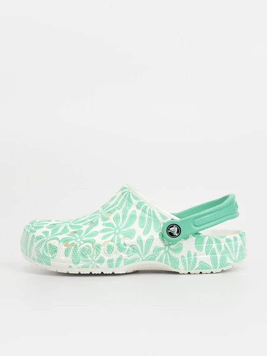 Zdjęcie produktu Klapki płaskie Crocs zielony