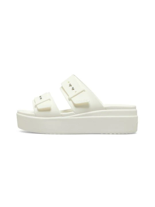 Zdjęcie produktu Klapki płaskie Crocs mleczny