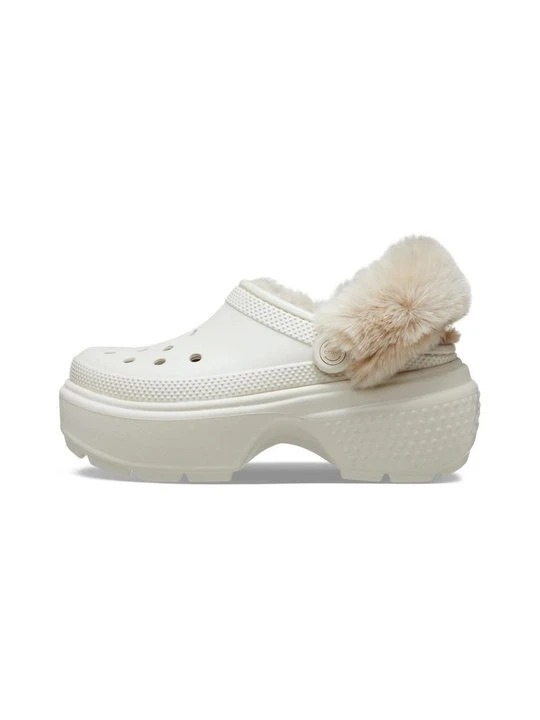 Zdjęcie produktu Klapki płaskie Crocs mleczny