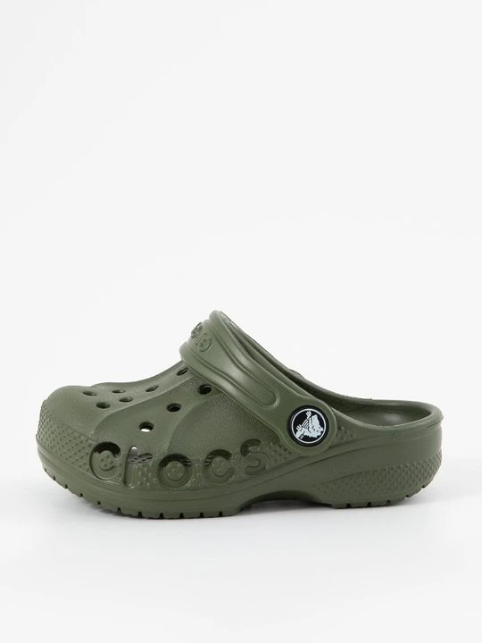 Zdjęcie produktu Klapki płaskie Crocs oliwkowy