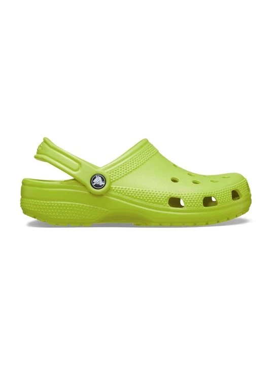 Zdjęcie produktu Klapki płaskie Crocs zielony melanż