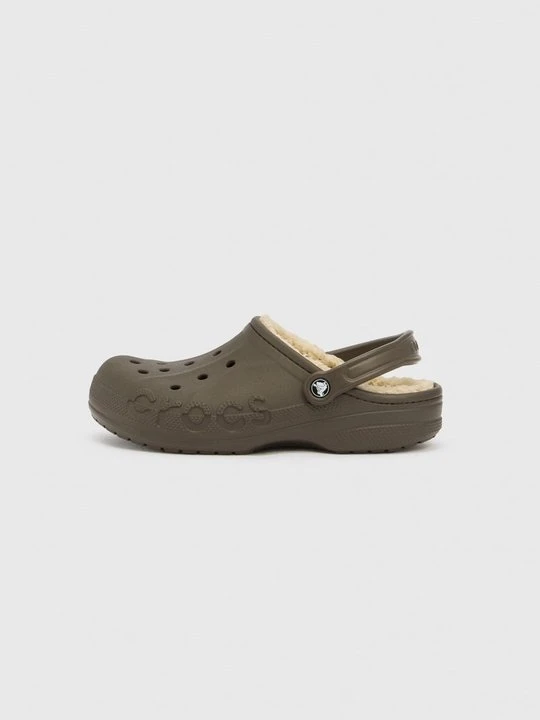 Zdjęcie produktu Klapki płaskie Crocs ciemnobrązowy