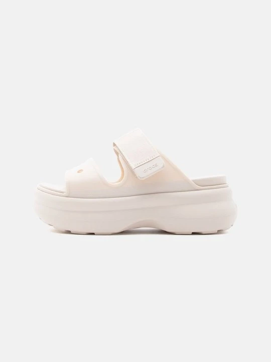 Zdjęcie produktu Klapki płaskie Crocs beżowy
