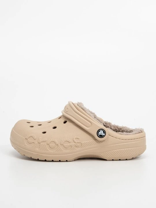 Zdjęcie produktu Klapki płaskie Crocs beżowy