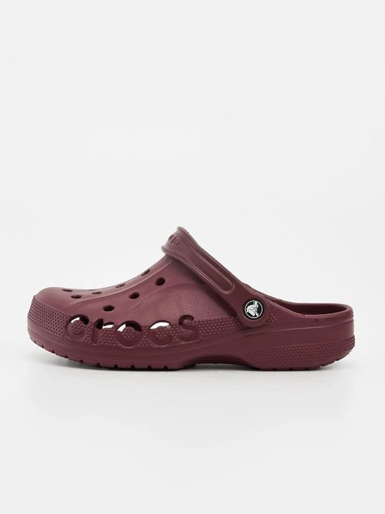 Zdjęcie produktu Klapki płaskie Crocs ciemnoczerwony