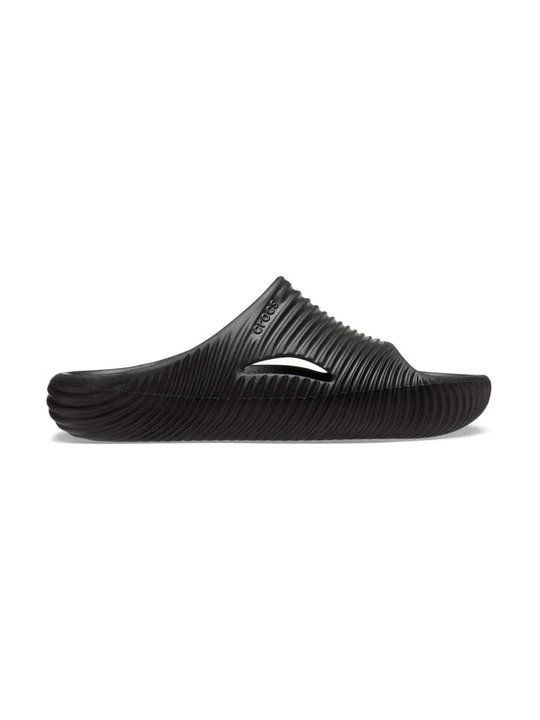 Zdjęcie produktu Klapki płaskie Crocs metaliczna czerń