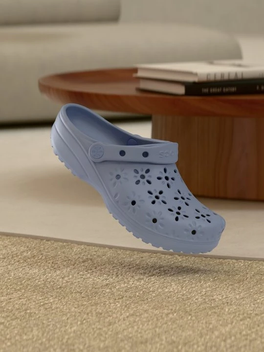 Zdjęcie produktu Klapki płaskie Crocs niebieski